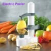 Multifunction Stainless Steel Electric Vegetables Fruit Peeler Automatic Peeling Machine, EU Plug, US Plug