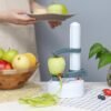 Multifunction Stainless Steel Electric Vegetables Fruit Peeler Automatic Peeling Machine, EU Plug, US Plug