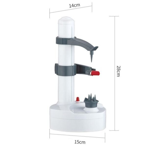 Multifunction Stainless Steel Electric Vegetables Fruit Peeler Automatic Peeling Machine, EU Plug, US Plug