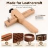 Thickness Adjustable Leather Belt Cutting Wood Handle Cutter