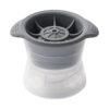 Home Spherical Ice Lattice Whisky Wine Ice Cube Maker Silicone Trays Mold with Cover