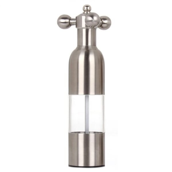 MICLAN Stainless Steel 304 Rudder Shape Grinder Pepper Grinding Machine, Size : L