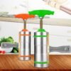 3 Molds Household Manually Small Stainless Steel Pressing Style Handhold Noodle Machine, 3 Molds