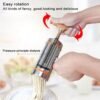 5 Molds Household Manually Small Stainless Steel Pressing Style Handhold Noodle Machine, 5 Molds