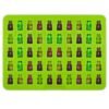 2 PCS 50 Holes Small Bear Chocolate Tray Silicone Mold Cookie Mold Candy Mold, Random Color Delivery, Size: 19*13.7*1cm
