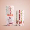 24pcs / Pack Round Lamination Cake Cup Muffin Cases Chocolate Cupcake Liner Baking Cup, Size: 7 x 6  x 5.5cm, Random Color Delivery