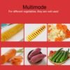 528-6 Popular Tornado Potato Slicer Manual Twist Spiral Potato Cutter Whirlwind Potatoes Machine Potato Vegetables Tools