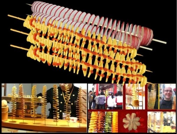 528-1 Manual Twisted Potato Cutter,Potato Chips Slicer,High Quality French Fry Cutter