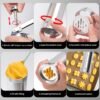 Multifunctional  Household Cookie Biscuit Machine Tool Mold Decorating Mounted DIY Baking with 20 Moulds & 4 Nozzles, Multi-function silver, Multi-function Green