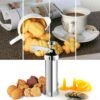 Multifunctional  Household Cookie Biscuit Machine Tool Mold Decorating Mounted DIY Baking with 20 Moulds & 4 Nozzles, Multi-function silver, Multi-function Green