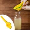 LsCook Aluminum Alloy Manual Dual Layers Lemon Juicer, Random Color Delivery