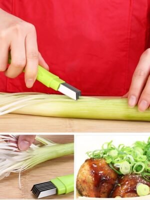 Kitchen Tool Manual Stainless Steel Filate Circle Shape Green Onion Slicer