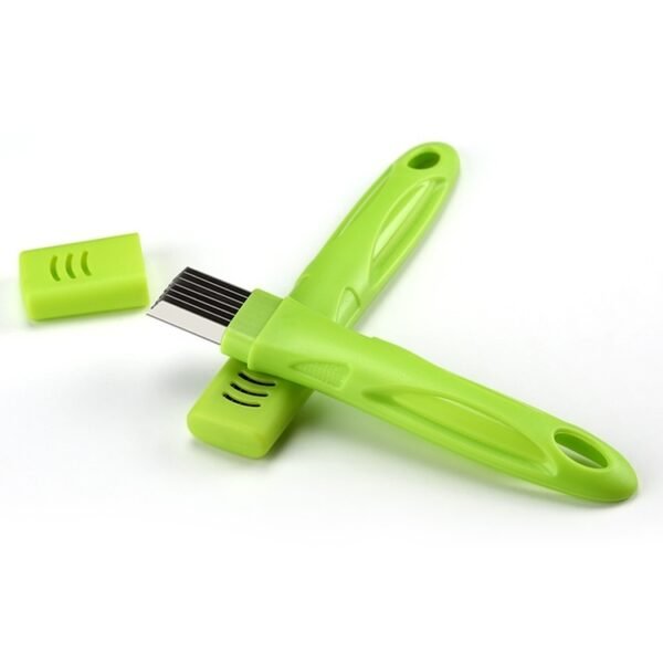 Kitchen Tool Manual Stainless Steel Filate Circle Shape Green Onion Slicer