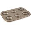 HC4103_2.jpg 3 Flowers Type Donuts Cookie Mold Gold 6 Cups Cake Mold Baking Mold Cake Tools Bakeware Kitchen Accessories