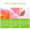 Small Square Ice Mold Trays Multi-layer Mold with Cover Ice Storage Box, 4 Layers