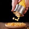 Round Shaped 304 Stainless Steel Household Corn Cutter Cob Corn Stripper Kitchen Tool