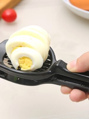 Multifunctional Portable Kitchen Cooking Tool Food Fruit Vegetable Egg Mushroom Kiwifruit Tomato Lemon Strawberry Stainless Steel Cutter Slicer