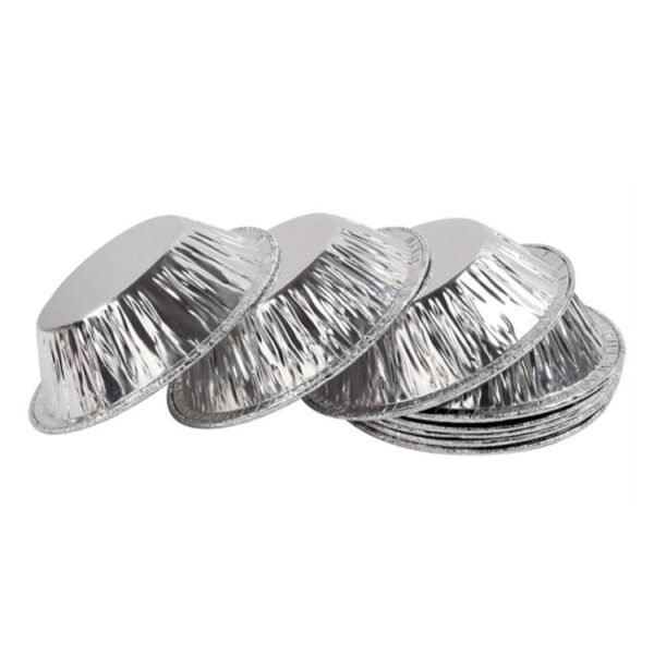HC8317_3.jpg 100pcs / Pack Aluminum Foil Egg Tart Cup Cake Holder, Size: 7.5 x 4 x 2cm