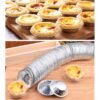 HC8317_5.jpg 100pcs / Pack Aluminum Foil Egg Tart Cup Cake Holder, Size: 7.5 x 4 x 2cm