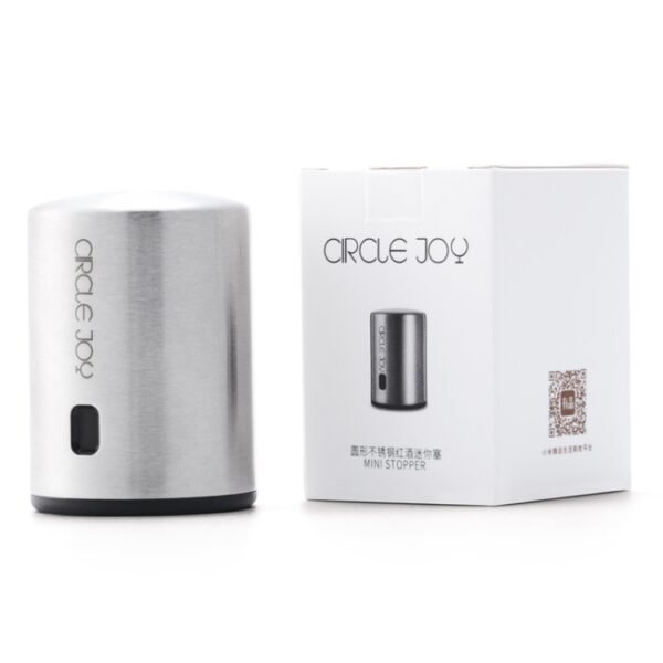 Original Xiaomi Youpin Circle Joy Stainless Steel Vacuum Memory Wine Stopper
