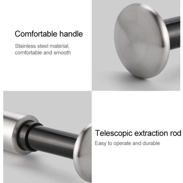 Original Xiaomi Youpin CircleJoy Stainless Steel Red Wine Preservation Stopper Set, Style: 4 Stoppers in One Pump