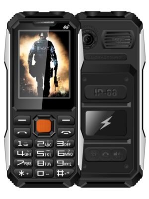 Waterproof Shockproof Dustproof, 6800mAh Battery, 2.4 inch, 21 Keys, LED Flashlight, FM, SOS, Dual SIM, Network: 4G
