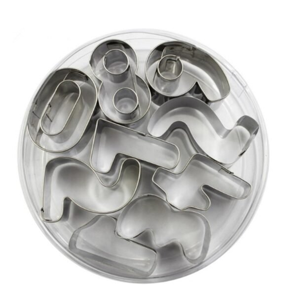 Digital Shape Food Processing Machine for Soft Biscuit Machine / Biscuit Moulds(Silver)