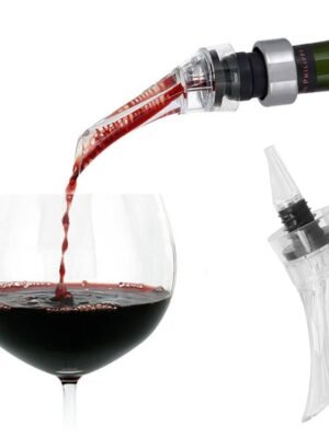 Fashion Olecranon Wine Pourer/Rapid Decanter(Transparent)