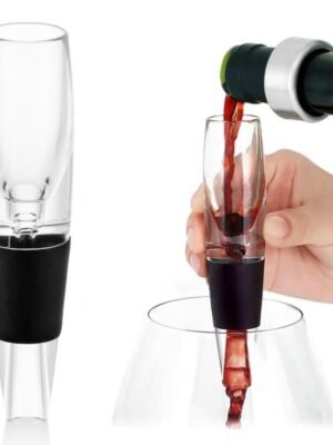 Elegant Fashion Red Wine Decanter/The Wine Pourer(Transparent)