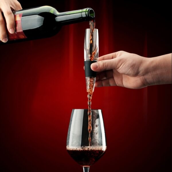 Elegant Fashion Red Wine Decanter/The Wine Pourer(Transparent)