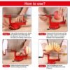 3 in 1 Multi-functional Fruit Peeling Slicing Stoning Peeler Machine(Red)