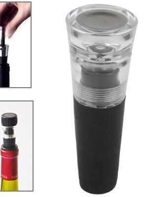 Reusable Vacuum Stopple Bottle Stopper Cork Plug for Wine Liquor