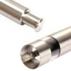 304 Stainless Steel Salt and Pepper Grinder / Mill(Silver)