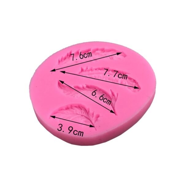 Feather Sugar Silicone Mold Fondant Mold Cake Decorating Tools