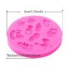 2 PCS Baby Hand Foot Shape DIY Mold Fondant Silicone Cake Chocolate Mold Baking Tool