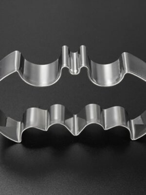 2 PCS Stainless Steel Cookie Cutter Bat Modeling Mold Halloween Cutting Mold DIY Tool