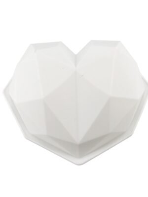 3 PCS Diamond Love DIY Cake Silicone Mold Sponge Baking Tool Chiffon Mousse Dessert Mold