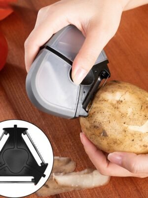 Multifunctional Stainless Steel Creative Peeler Three-in-one Peeler Grater