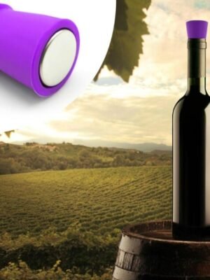 Food Grade Silicone Wine Stopper Creative Preservation Bottle Stopper, Preservation Bottle Stopper(Purple), Preservation Bottle Stopper(Red), Preservation Bottle Stopper(Blue), Preservation Bottle Stopper(Green)