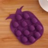 5 PCS Pineapple Creative Silicone Ice Tray Ice Maker Ice Mold, Random Color Delivery