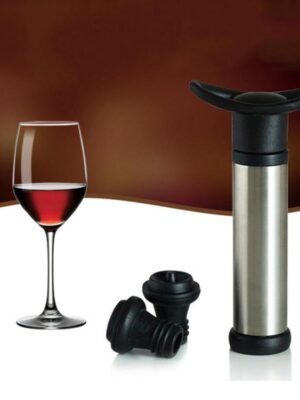Stainless Steel Wine Stopper Champagne Stopper Red Wine Vacuum Pump