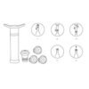 Stainless Steel Wine Stopper Champagne Stopper Red Wine Vacuum Pump