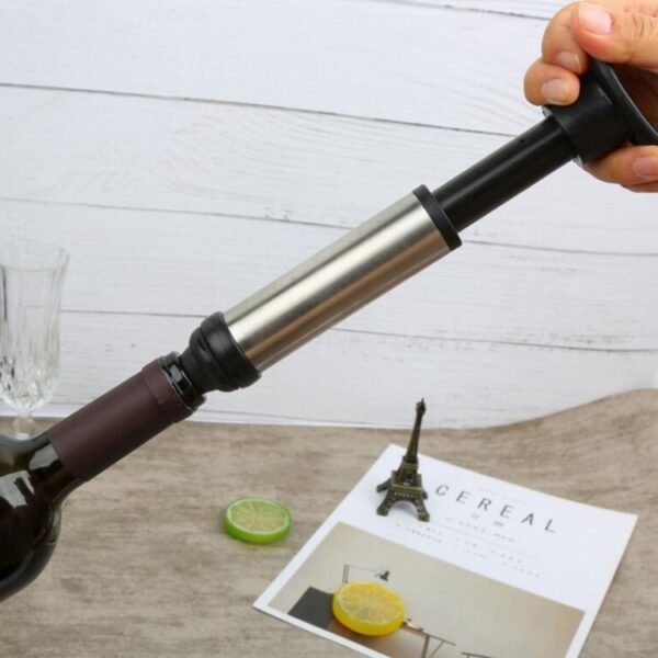 Stainless Steel Wine Stopper Champagne Stopper Red Wine Vacuum Pump