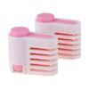 4 PCS DIY Cake Slicers 5 Layers Cake Pie Slicer, 4 PCS DIY Cake Slicers (Pink), 4 PCS DIY Cake Slicers (Green)