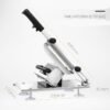 Alloy Stainless Steel Household Manual Thickness Adjustable Meat Vegetables Slicer Meat Slicing Machine, Meat Slicing Machine