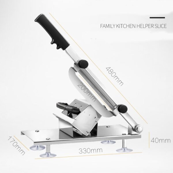 Alloy Stainless Steel Household Manual Thickness Adjustable Meat Vegetables Slicer Meat Slicing Machine, Meat Slicing Machine