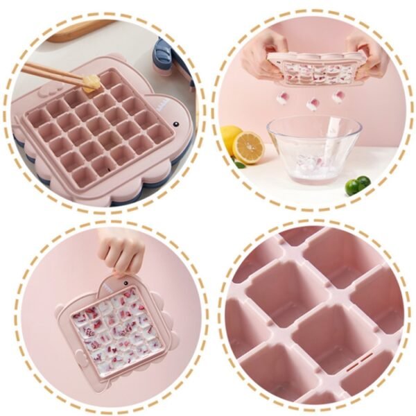 Creative Cute Cartoon Animal Shape Ice Grid Summer Homemade Children DIY Juice Popsicle Mold, Elephant, Dinosaur, Kitten