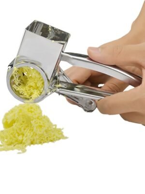 Cheese Grater Rotory Container Stainless Steel Hand-Crank Rotary Shredder, with 3-4 holes, with 7-8 holes, with 9-10 holes, with flakes