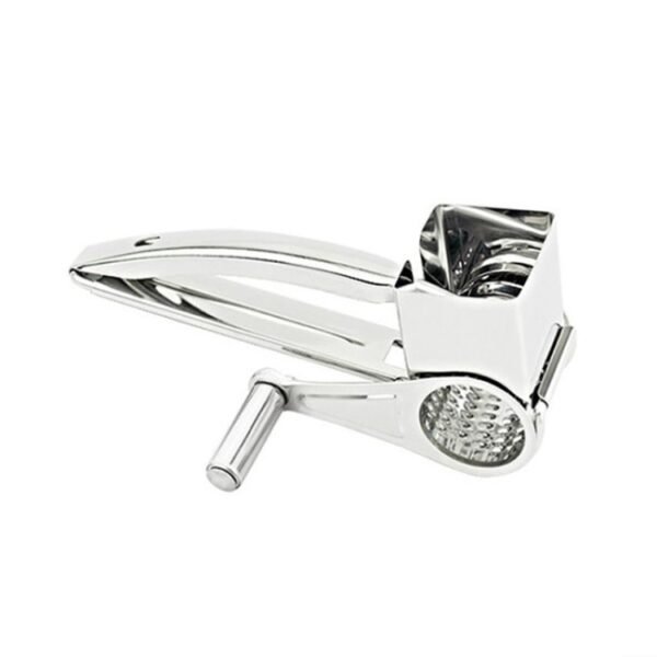 Cheese Grater Rotory Container Stainless Steel Hand-Crank Rotary Shredder, with 3-4 holes, with 7-8 holes, with 9-10 holes, with flakes