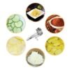 Cheese Grater Rotory Container Stainless Steel Hand-Crank Rotary Shredder, with 3-4 holes, with 7-8 holes, with 9-10 holes, with flakes